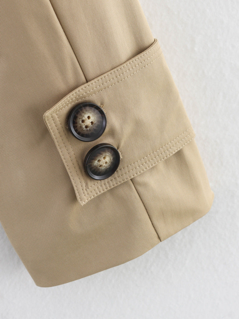 Urbanélia™ – Manteau Femme Chic Décontracté Élégant à Manches Longues