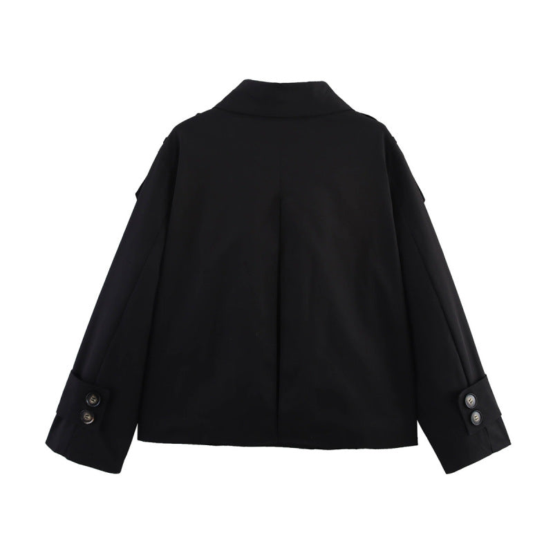 Urbanélia™ – Manteau Femme Chic Décontracté Élégant à Manches Longues