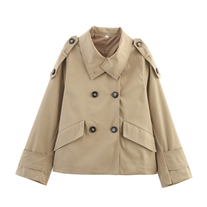 Manteau Femme Élégant Décontracté à Manches Longues