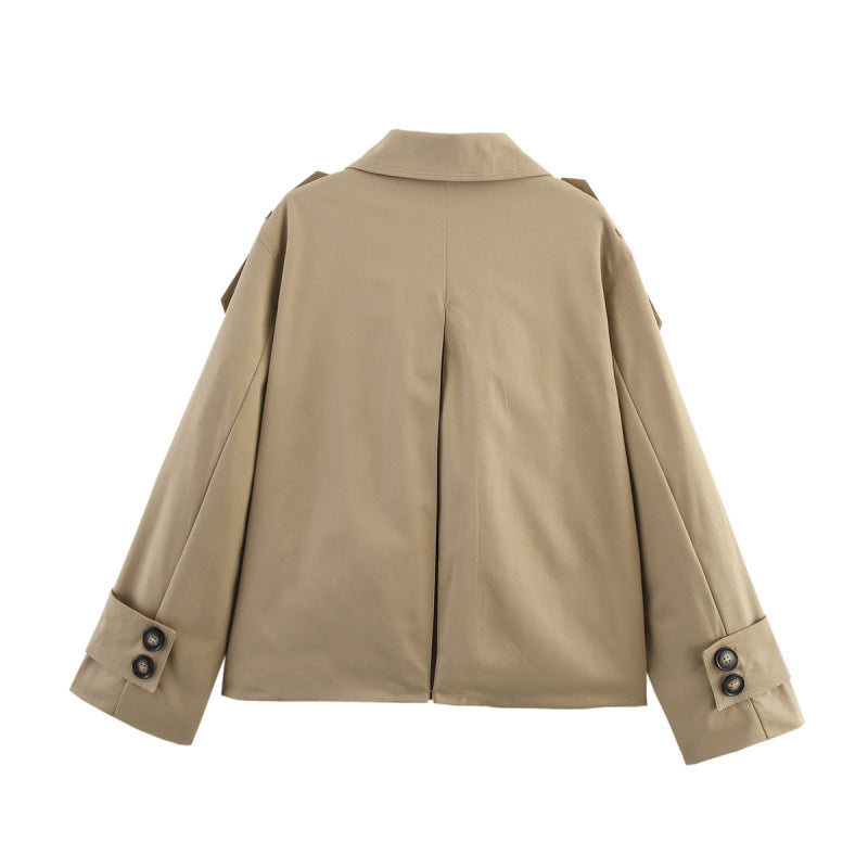 Urbanélia™ – Manteau Femme Chic Décontracté Élégant à Manches Longues