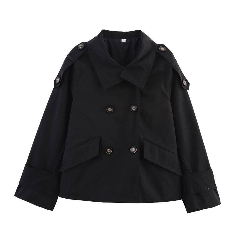 Urbanélia™ – Manteau Femme Chic Décontracté Élégant à Manches Longues