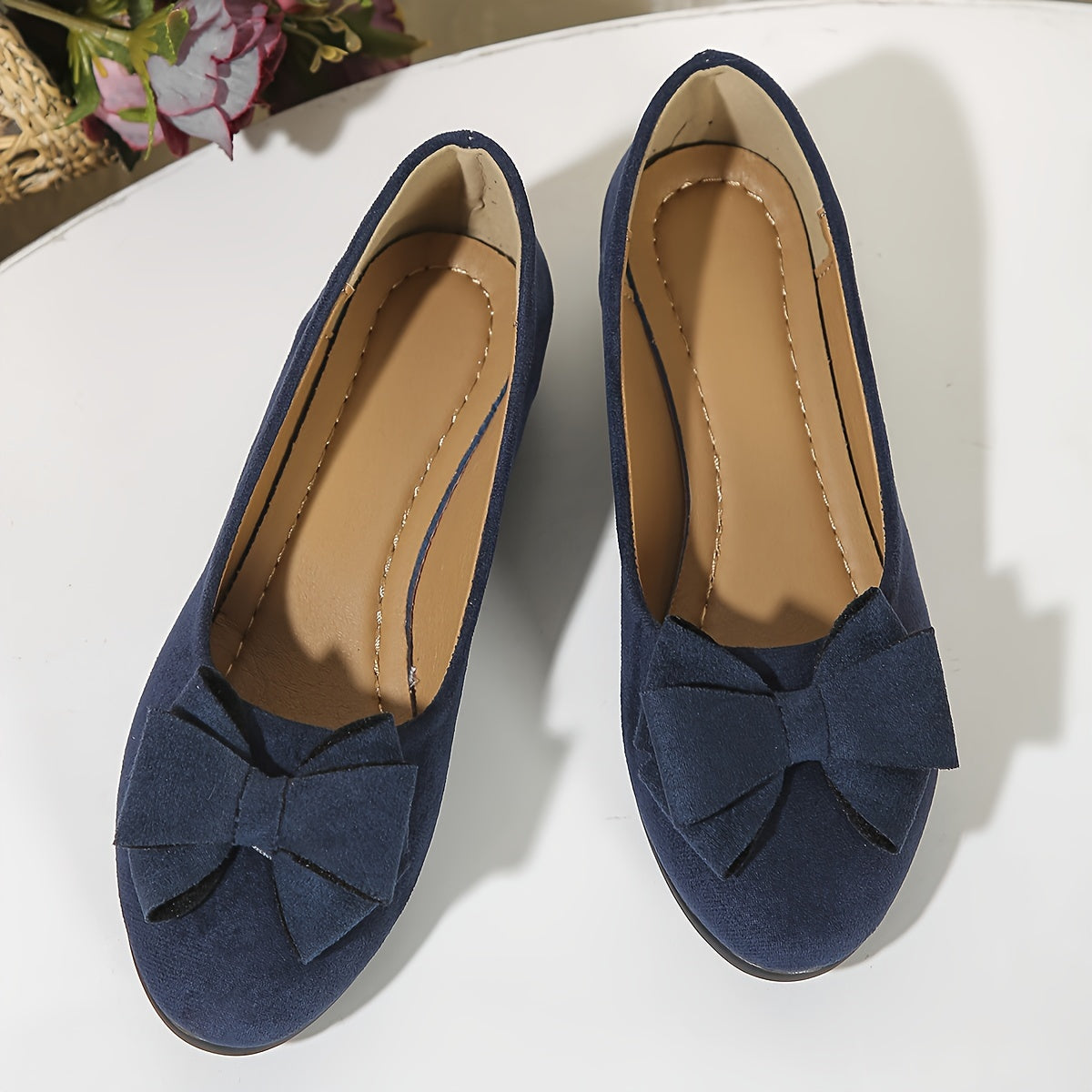 VelinaSoft™ – Mocassins Femme Confortables et Élégants à Noeud et Semelle Souple