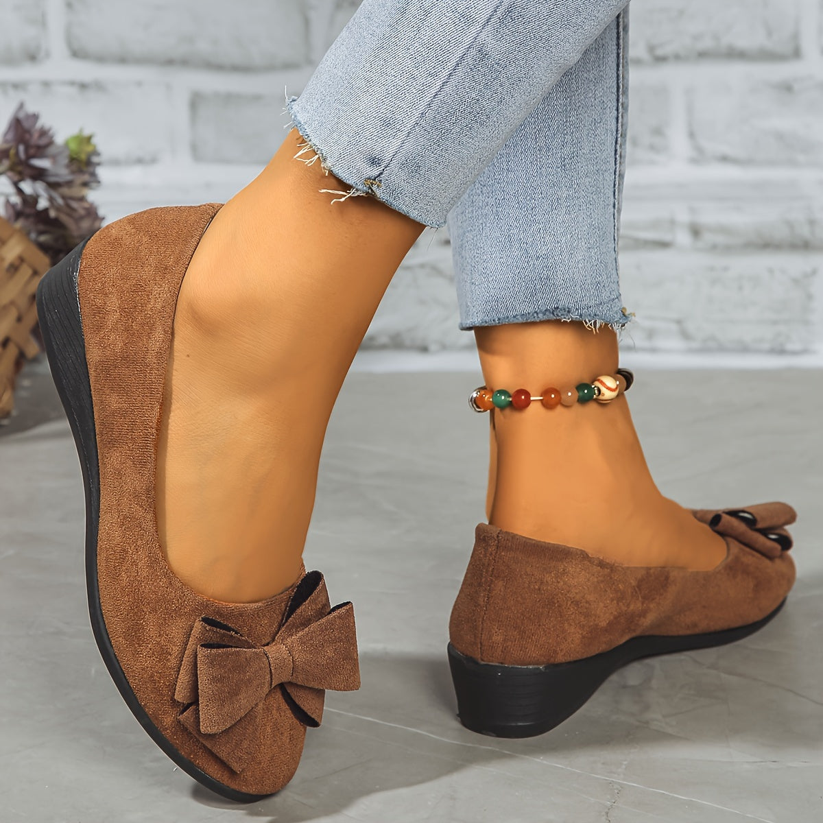 VelinaSoft™ – Mocassins Femme Confortables et Élégants à Noeud et Semelle Souple