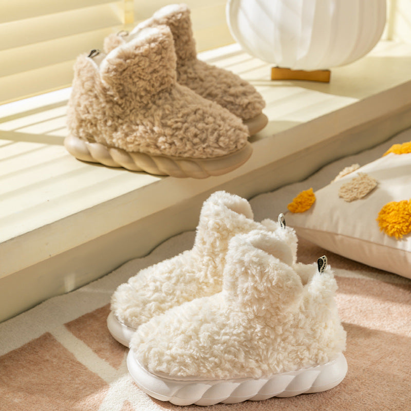 VelvetNest™ – Chaussons Ultra Douillets Femme