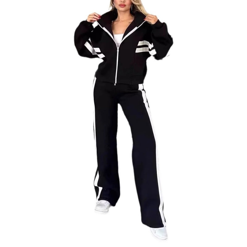 Ensemble Sport Femme Deux Pièces Tissu Technique Coupe Flatteuse