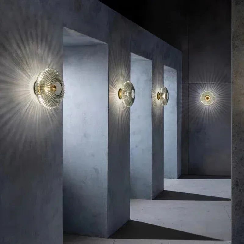 VerreElegant ™ – Applique murale en verre Élégant