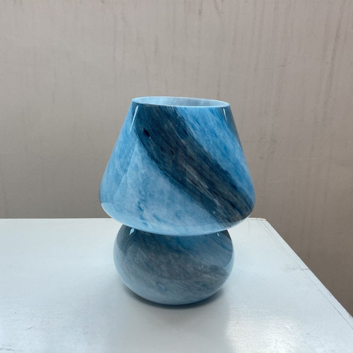 Verrilune™ – Lampe De Table Champignon En Verre Faite À La Main