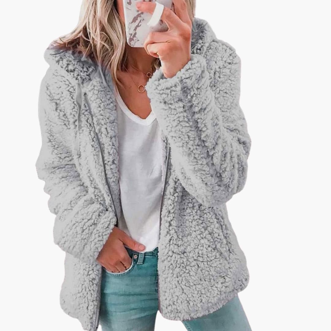 Veste à Capuche Femme Hiver Chaude et Confortable