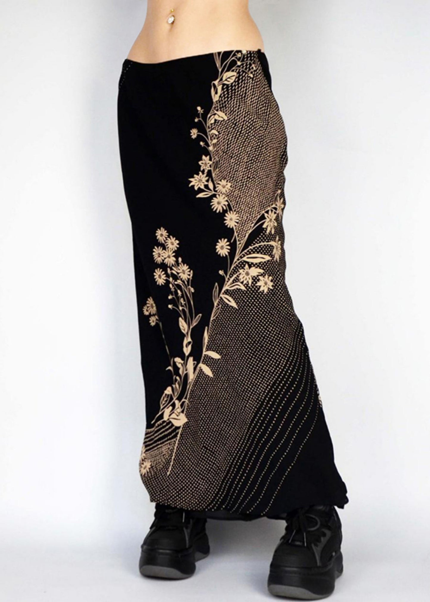 Robe été coton à carreaux noir, style rétro chic - EasyApparels