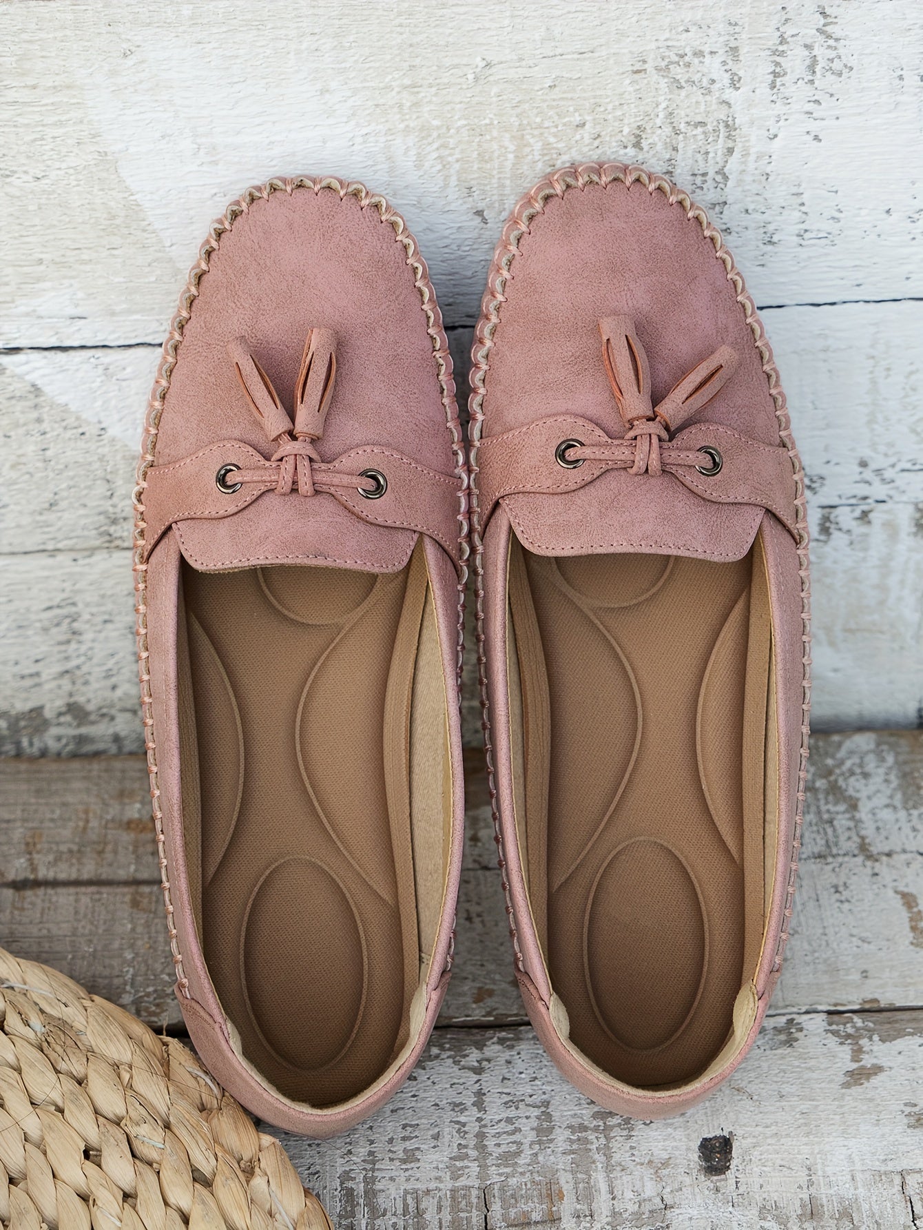 Vireline™ – Mocassin Femme Élégant et Confortable avec Noeud