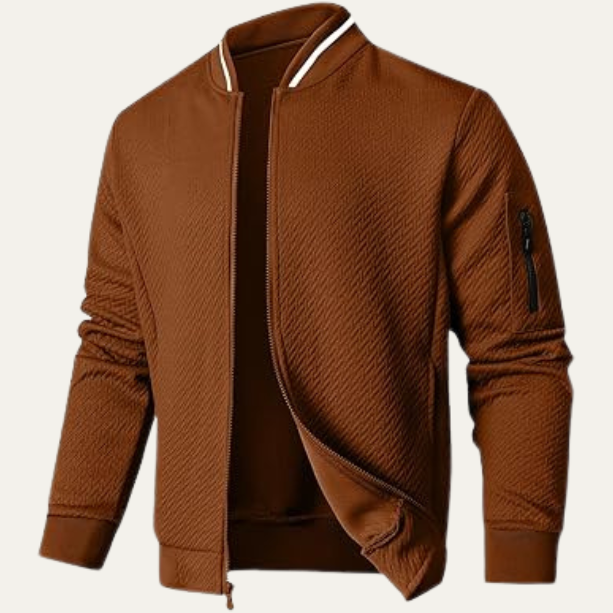 Blouson aviateur matelassé homme, coupe slim et élégant