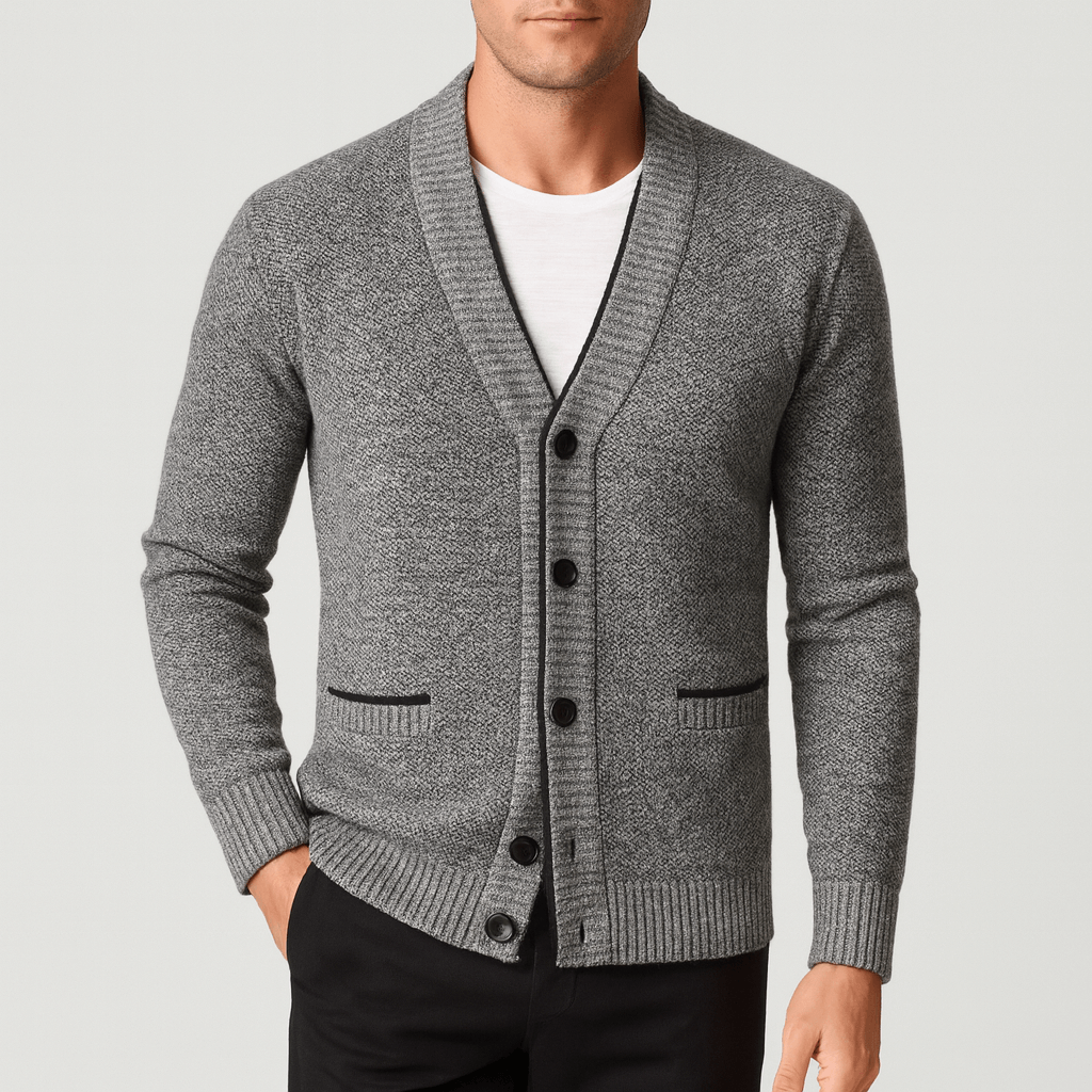 Cardigan Homme Boutonné Chaud et Confortable - PanierRoyale