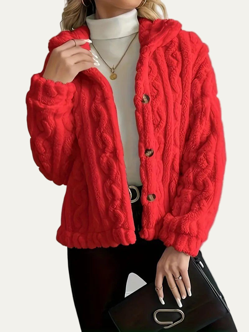 VogeLuxe | Gilet en polaire texturée pour femme 11