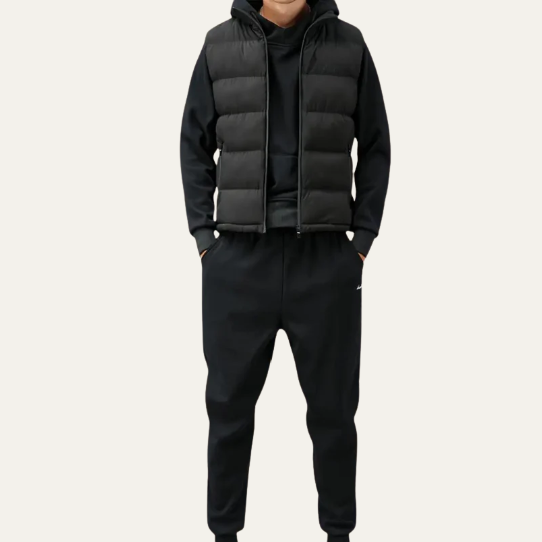 VogeLuxe | Gilet matelassé zippé pour homme 5