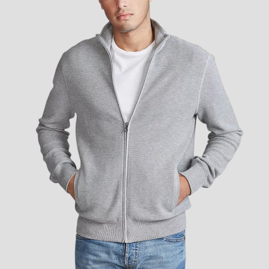 Gilet homme zippé casual et décontracté