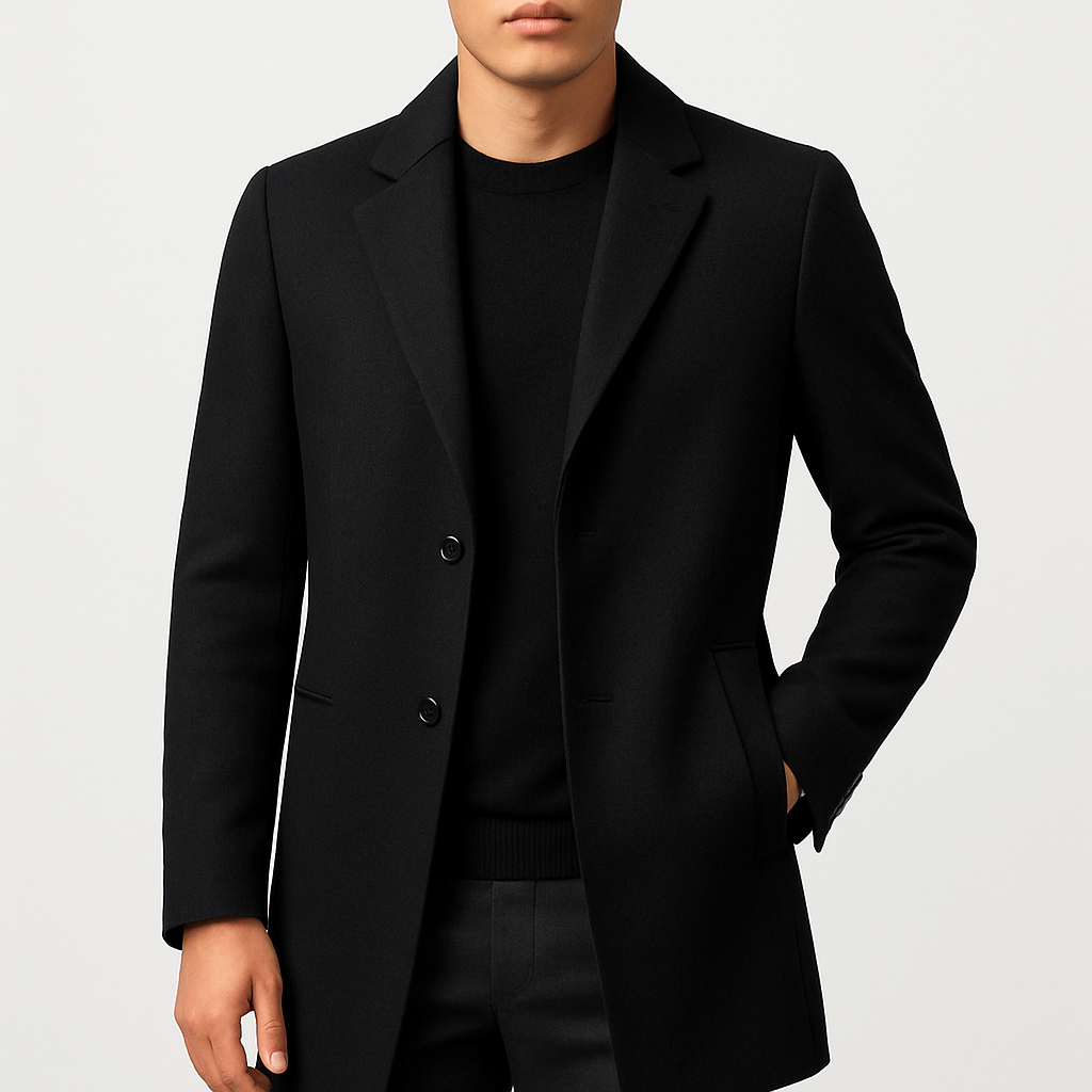 Manteau Homme Laine Épais et Chaud Hiver