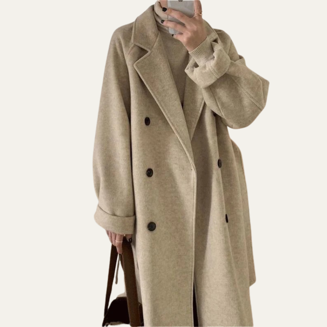 VogeLuxe | Manteau croisé élégant pour femme 4