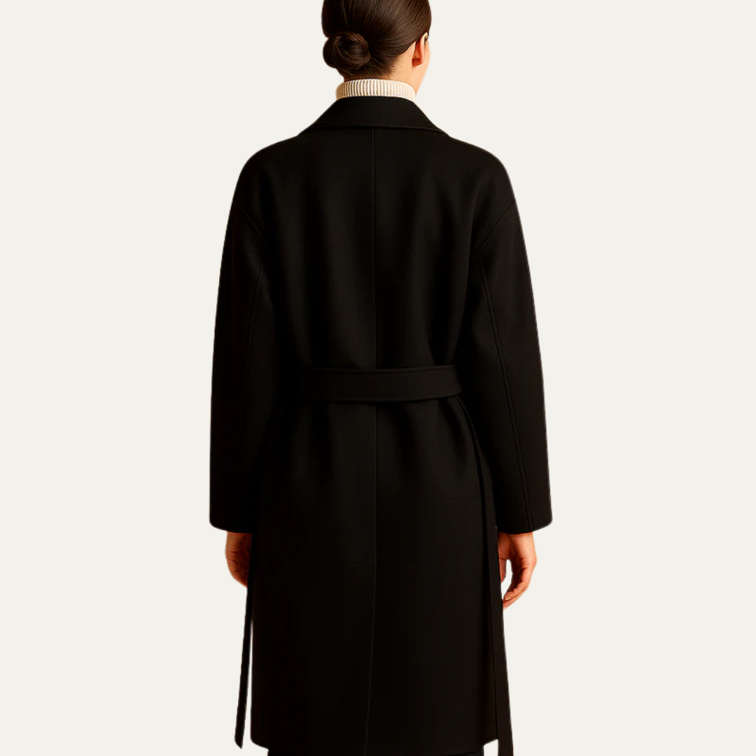 VogeLuxe | Manteau croisé oversize pour femme 5