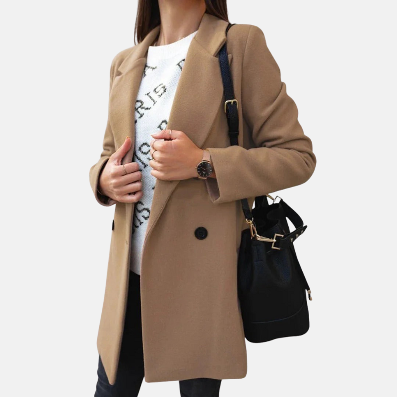 Manteau femme sur mesure tailleur moderne