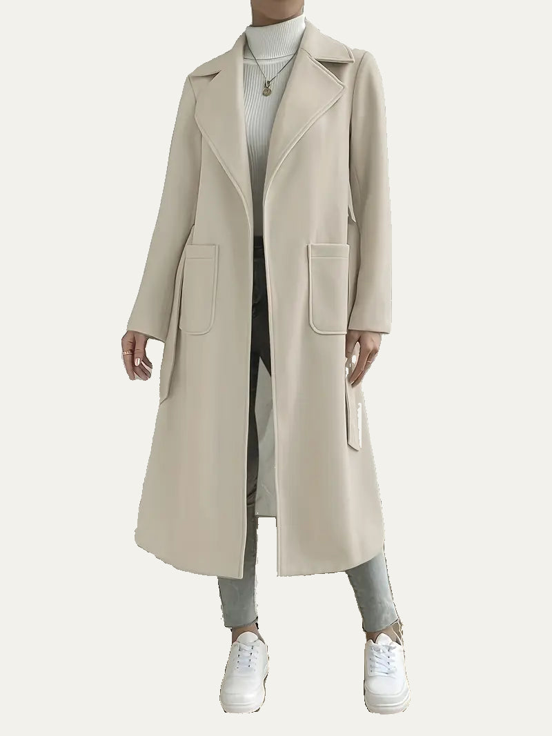 Manteau Femme Long Décontracté et Confortable