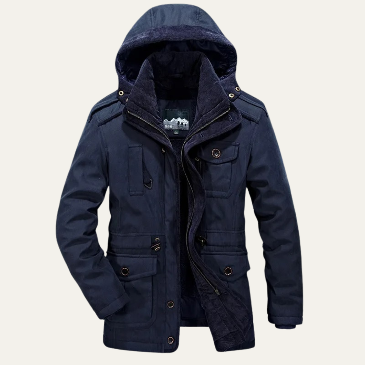 Doudoune Homme Hiver Épaisse et Imperméable
