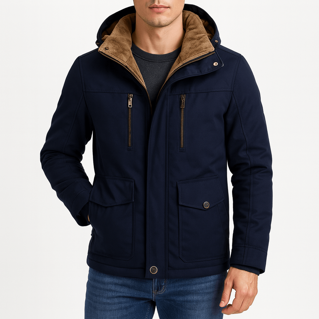 Doudoune Homme à Capuche Imperméable