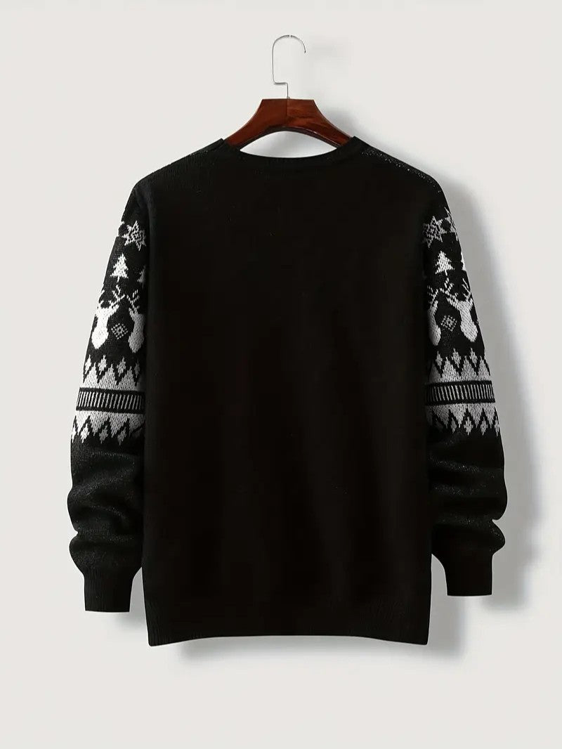 VogeLuxe | Pull de Noël Fair Isle pour homme 1