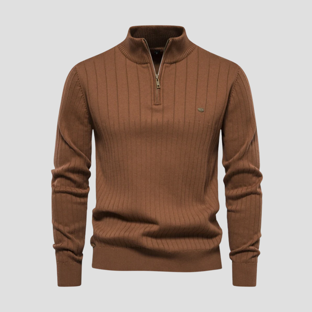 Pull Homme Côte à Côte avec Capuchon et Zip