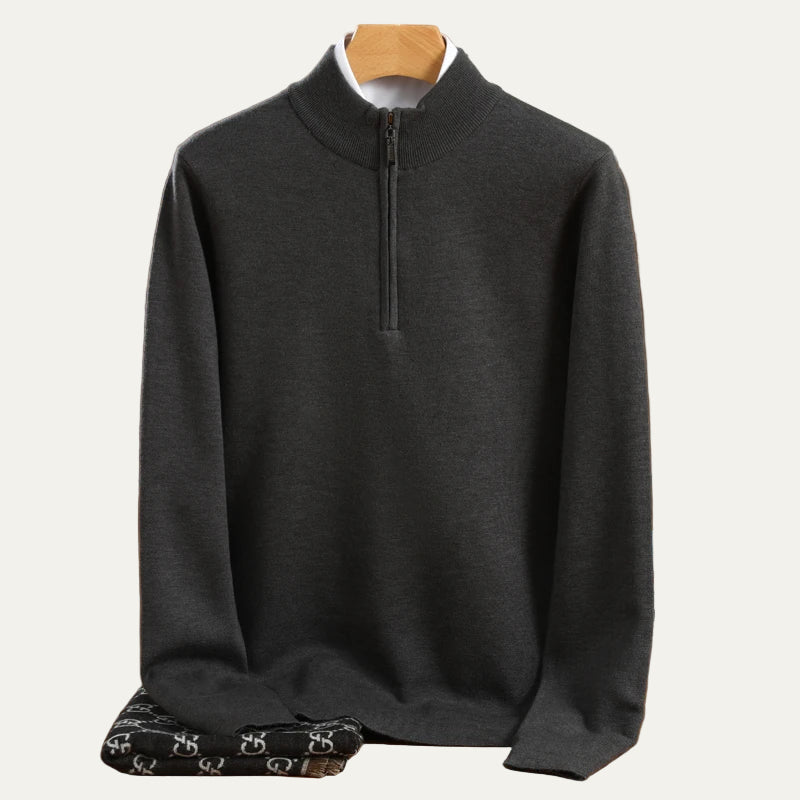 VogeLuxe | Pull essentiel pour homme en maille fine 4