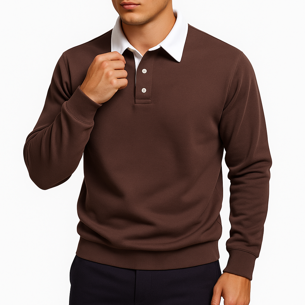 VogeLuxe | Sweat-shirt polo homme 8