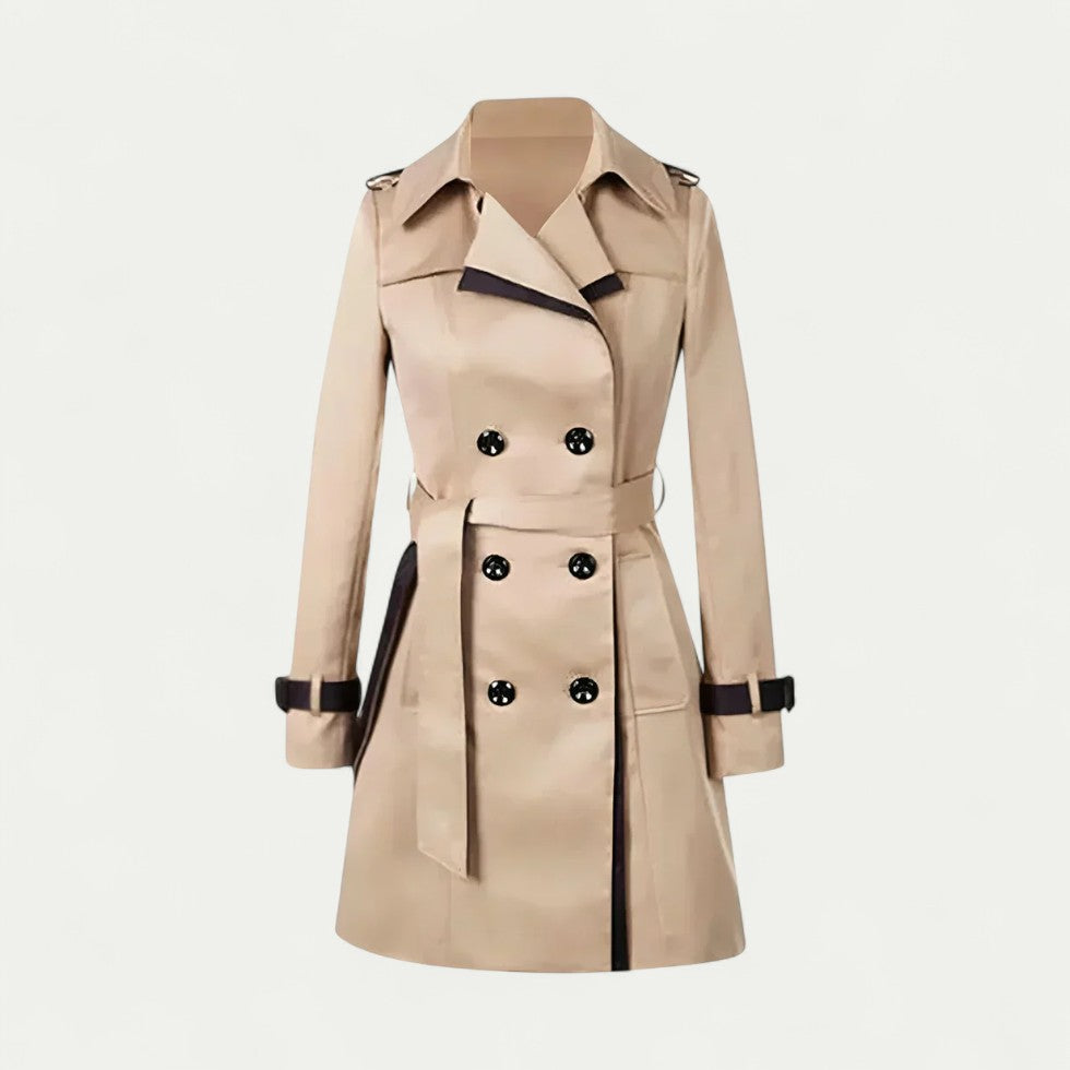 Imperméable Femme Taille Classique à Ceinture