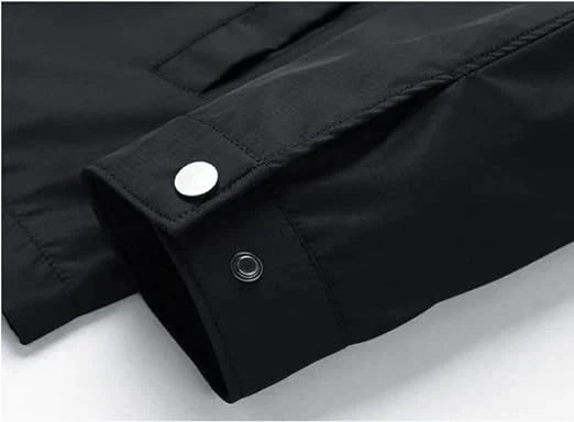 VogeLuxe | Veste Harrington légère à doublure à carreaux pour homme 6
