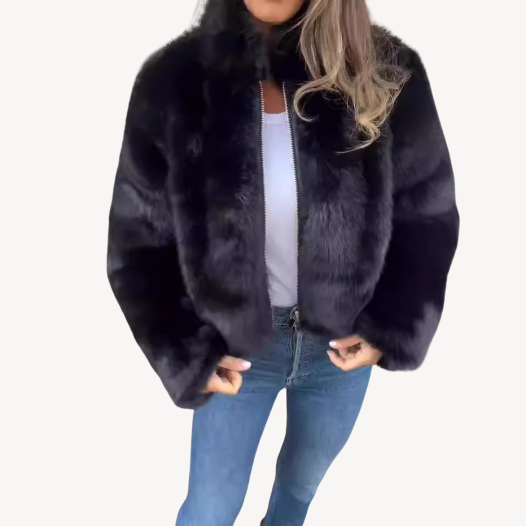 VogeLuxe | Veste d'hiver en peluche pour femme 5