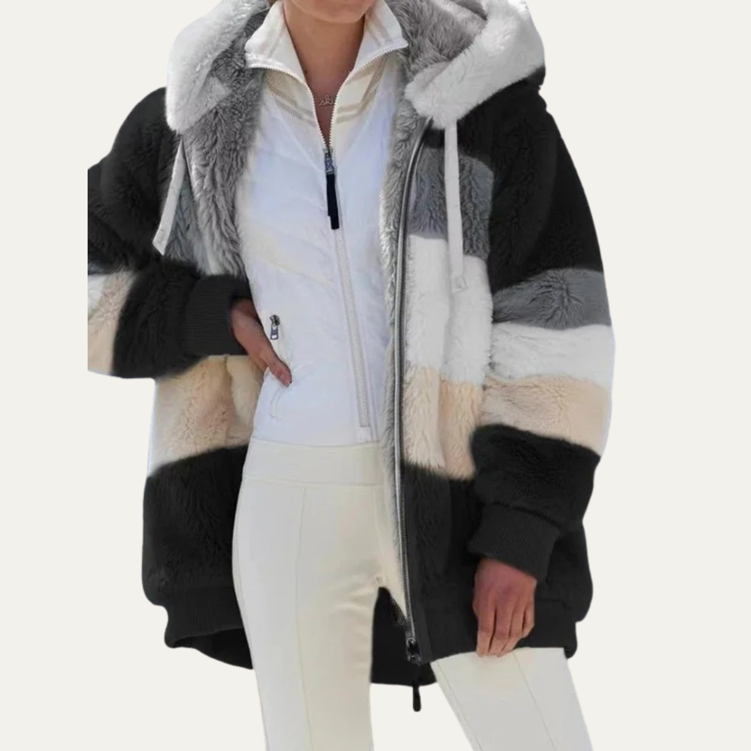 VogeLuxe | Veste polaire oversize Teddy pour femme 6