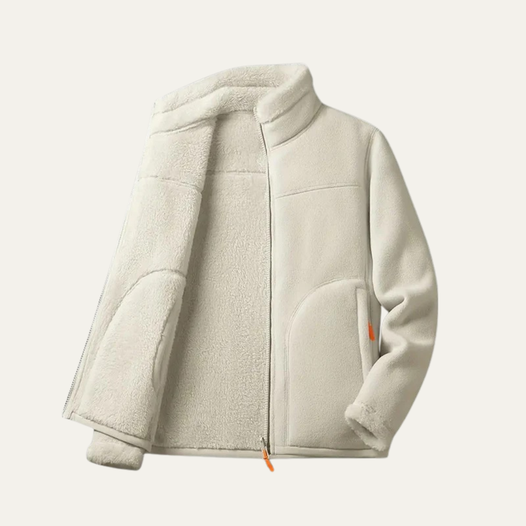VogeLuxe | Veste polaire zippée douce pour femme 11