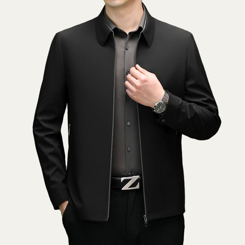 Veste homme légère et décontractée à fermeture éclair