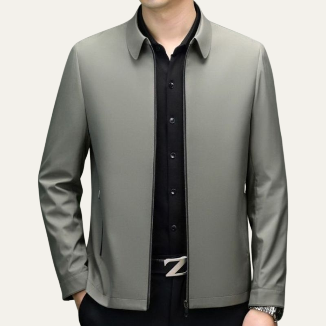VogeLuxe | Veste zippée légère et décontractée pour homme 4