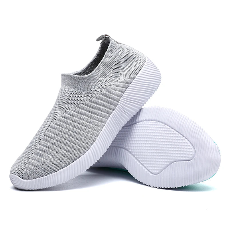 VulcaStyle™ – Baskets Femmes Slip-On Confortables et Élégantes