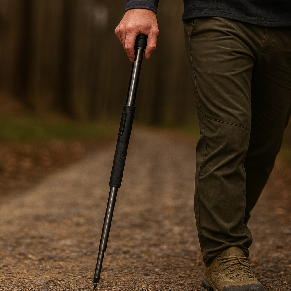 Canne de Marche Pliable Aluminium Légère et Compacte - PanierRoyale