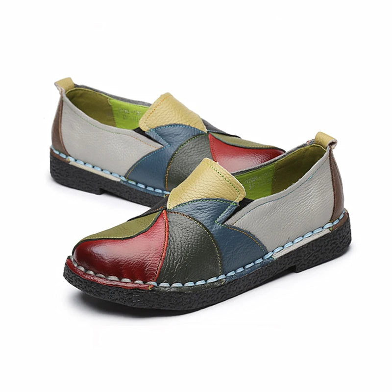 Woizgic™ – Mocassins Femmes en Cuir Élégants et Confortables