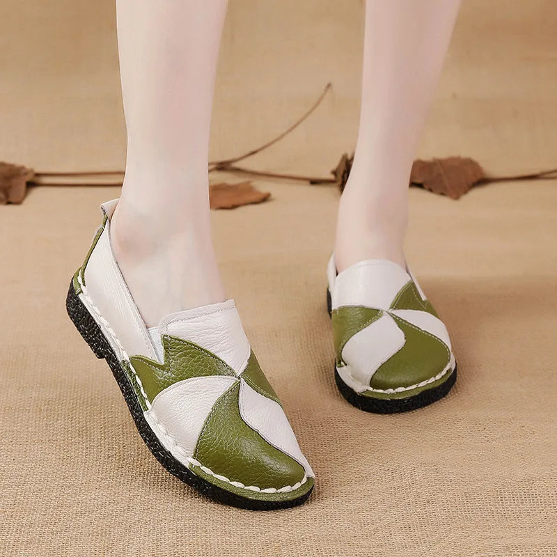 Woizgic™ – Mocassins Femmes en Cuir Élégants et Confortables