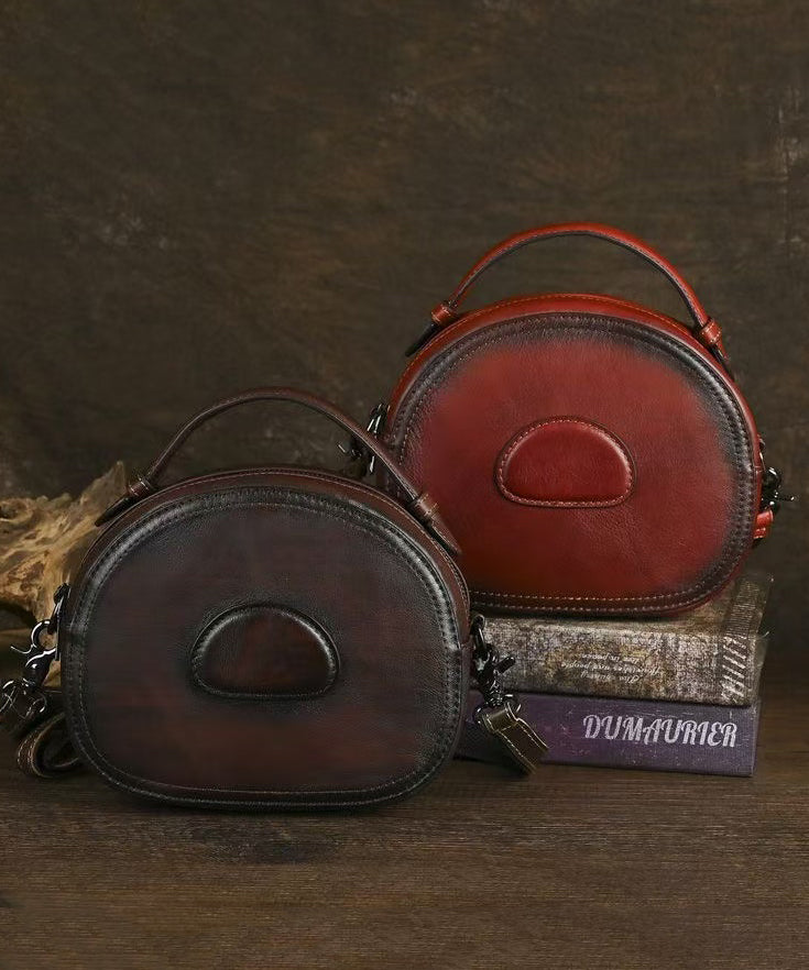 Sac à main cuir rouge robuste pour femme - EasyApparels