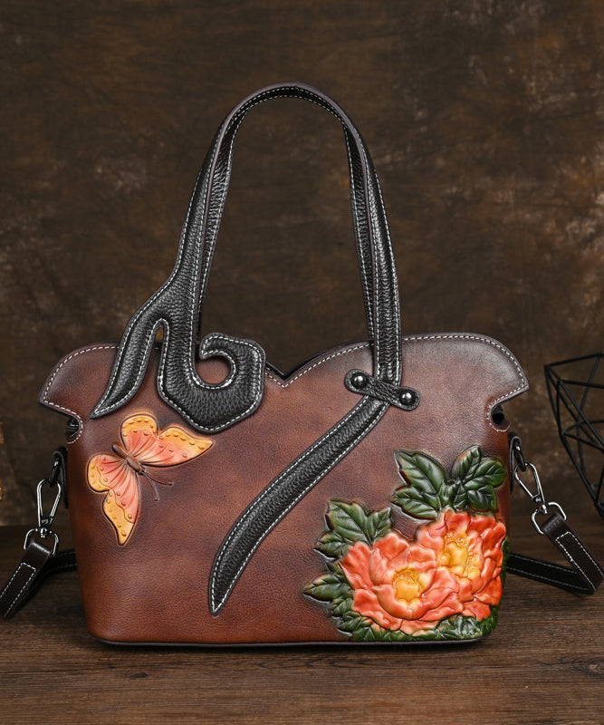 Chic Vintage Leather Tote Bag for Women - EasyApparels