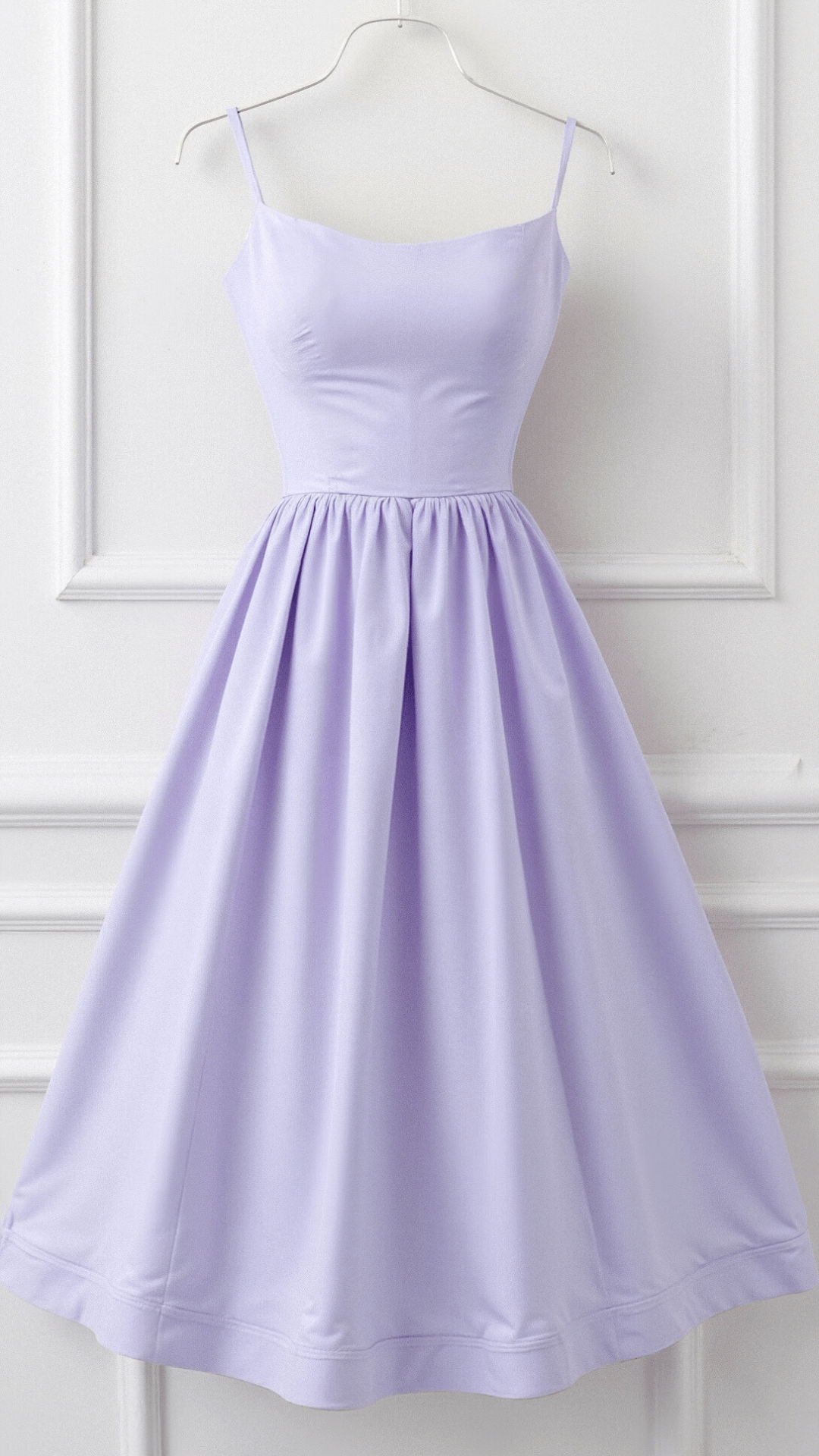 Robe femme mi-longue ascot élégante