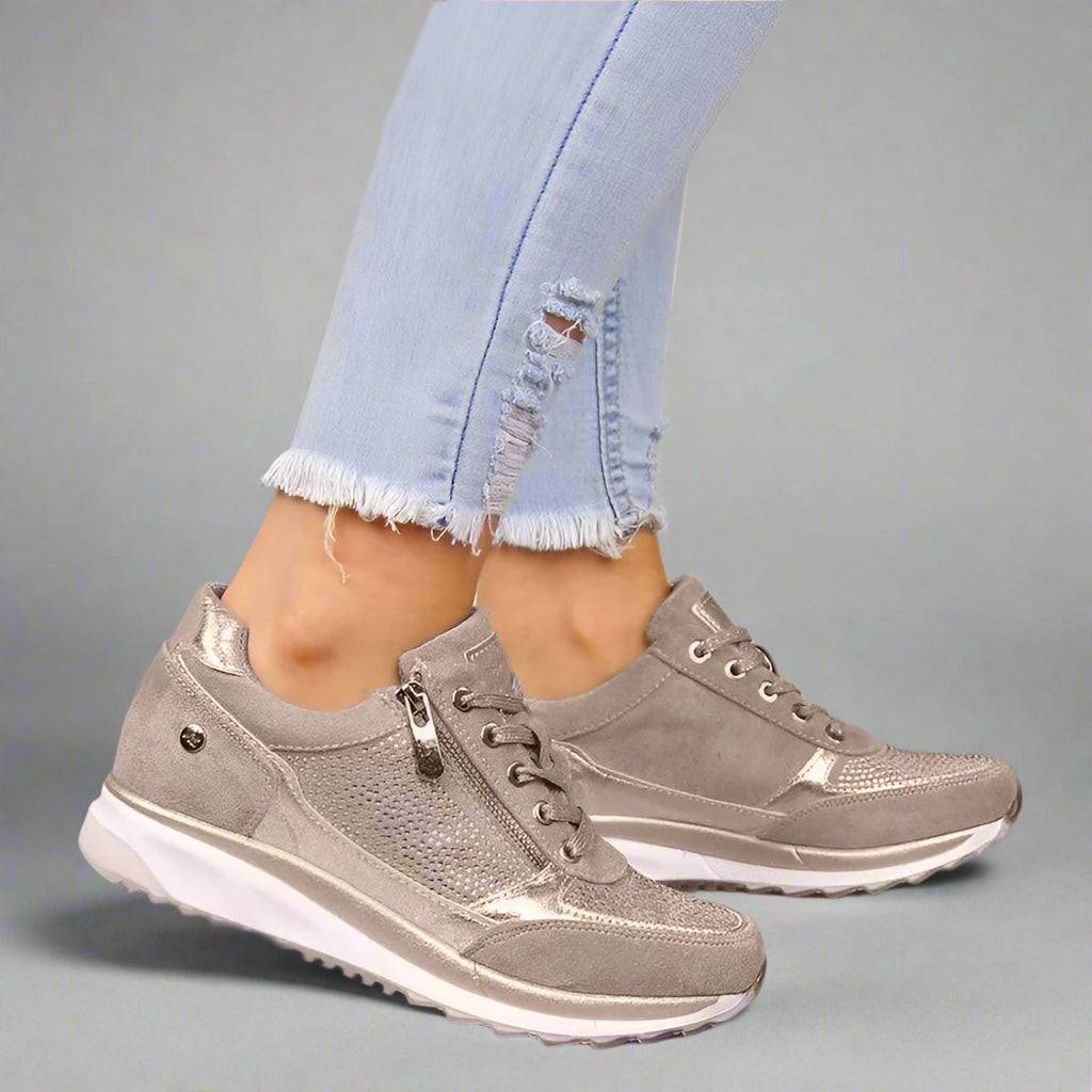 Baskets Femmes Bleu Marine Confortables