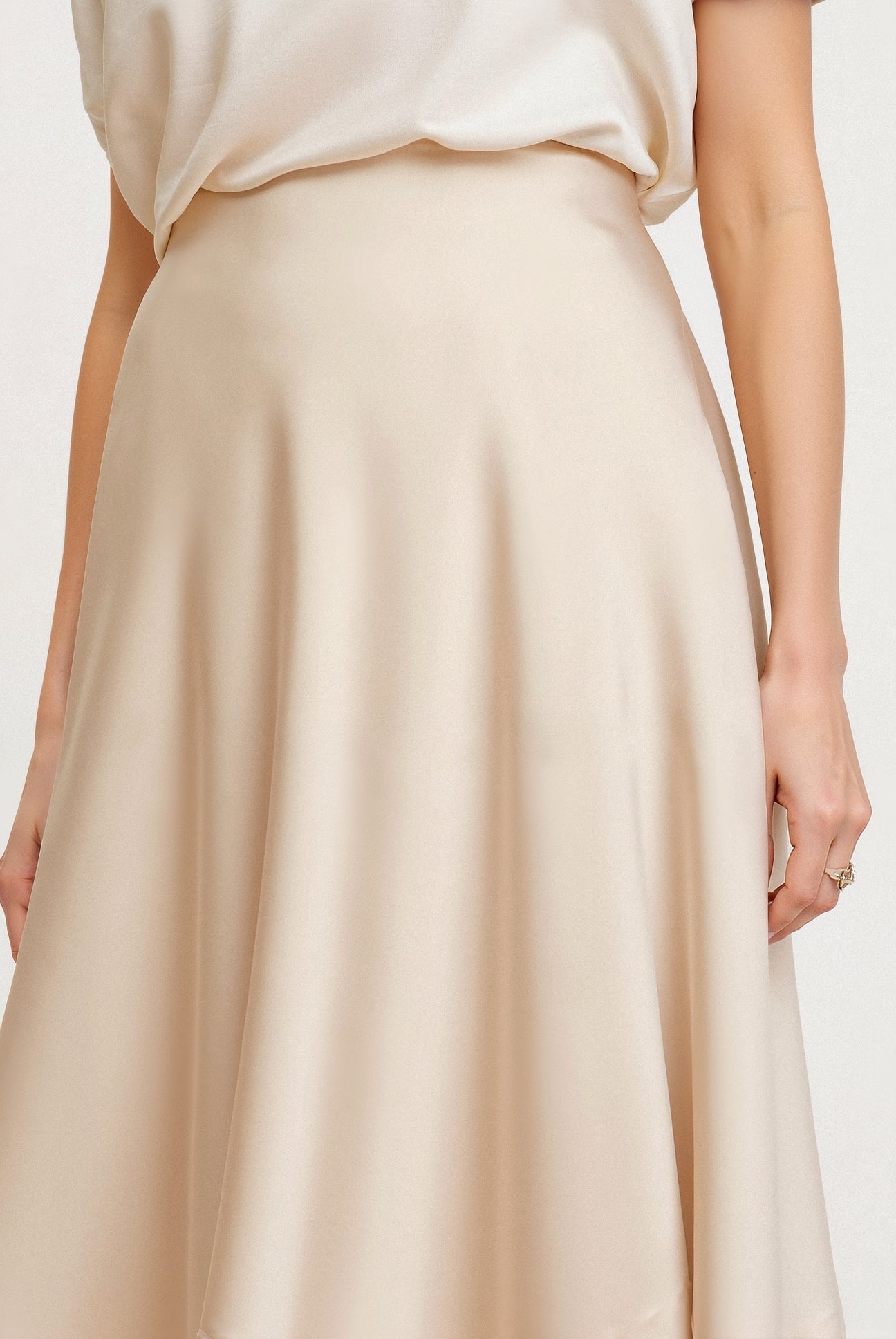 Robe Longue Femme Taille Haute Élégante