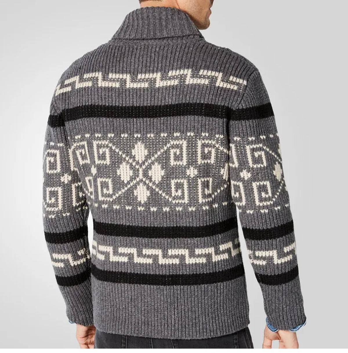 Pull Homme Décontracté à Motif Chaud