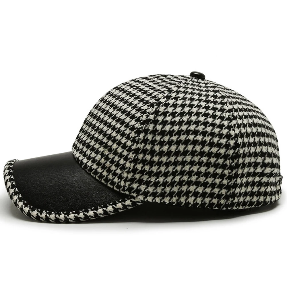 Casquette Cuir Homme Élégante