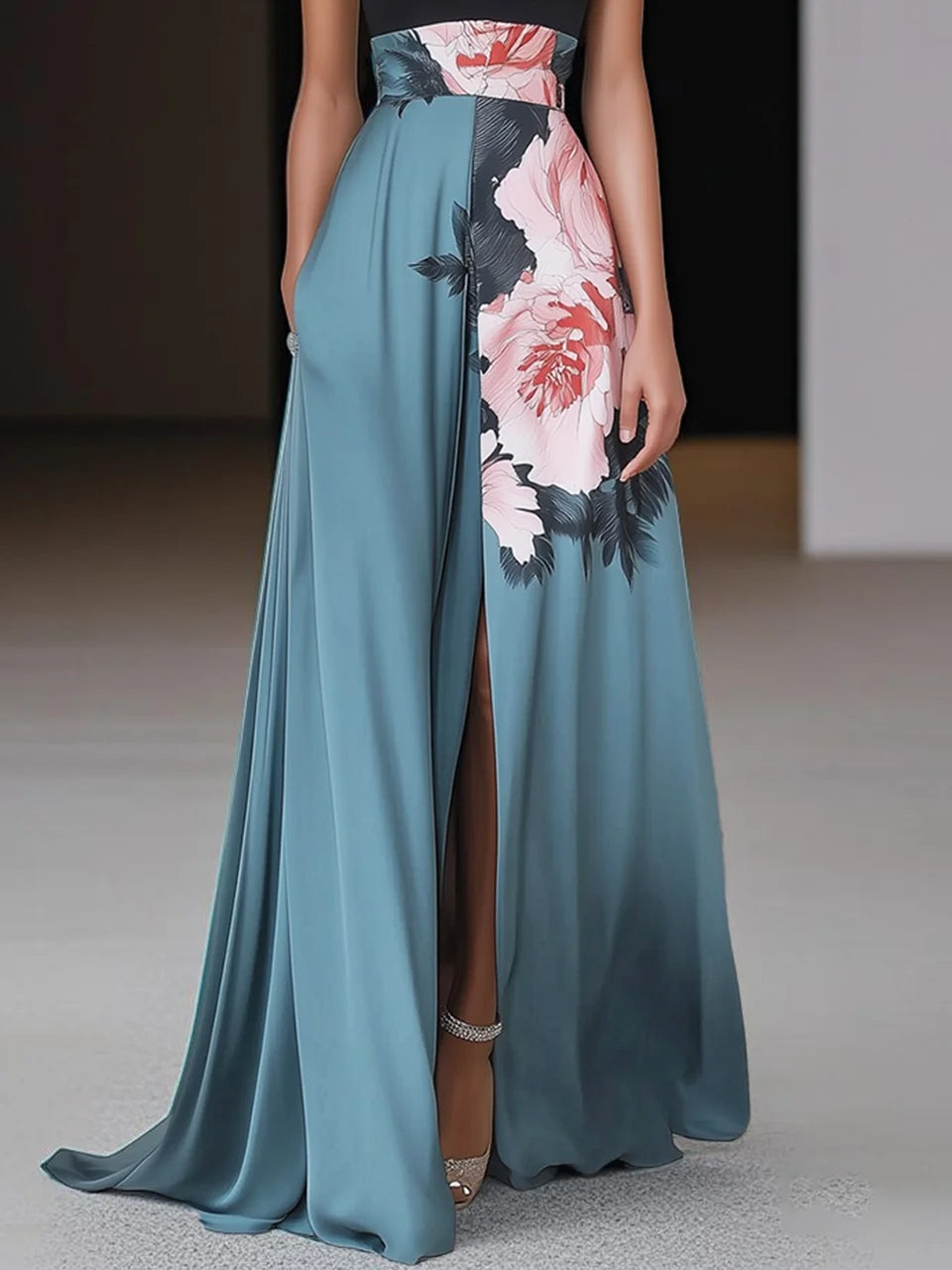 Robe Maxi Été sans Manches pour Femme