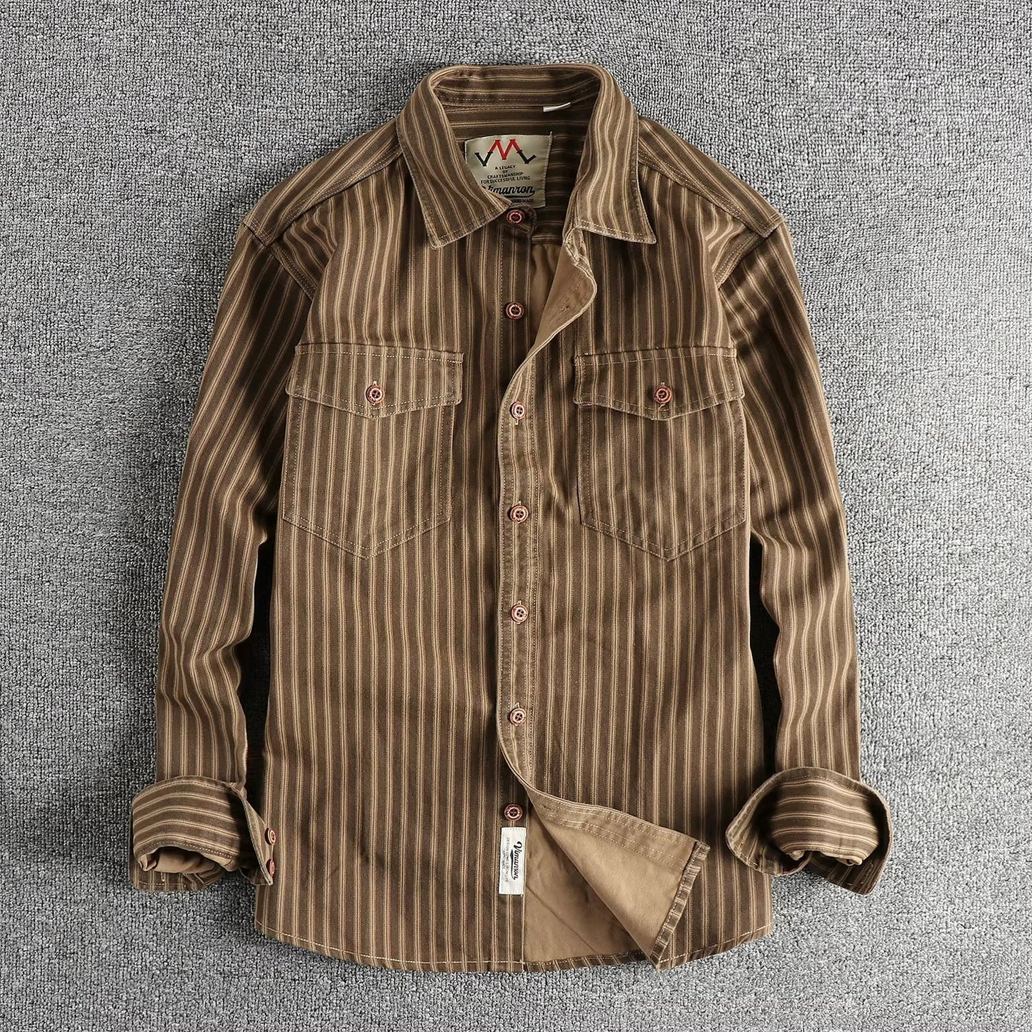 Chemise de travail homme classique